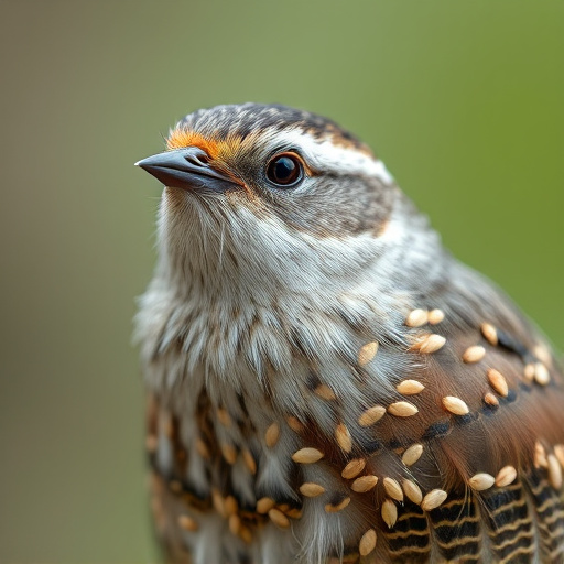 Close-up of bird seed texture UK