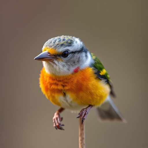 Close-up of colorful wild bird seed