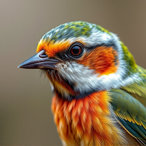 Close-up of colorful wild bird seed