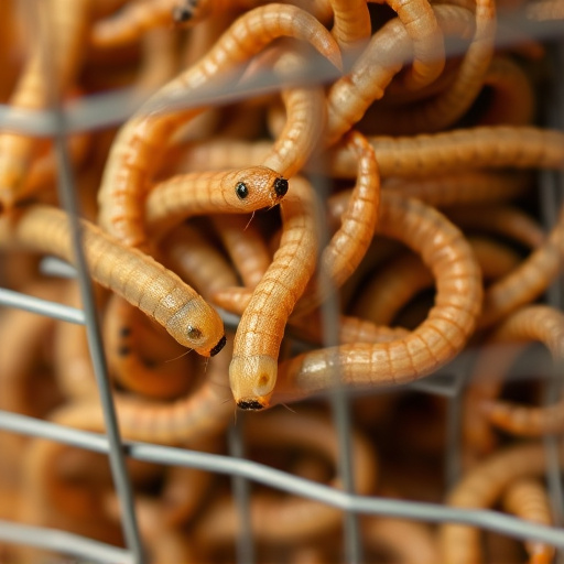 Setting Up a Healthy Bird Feeder with Caged Mealworms