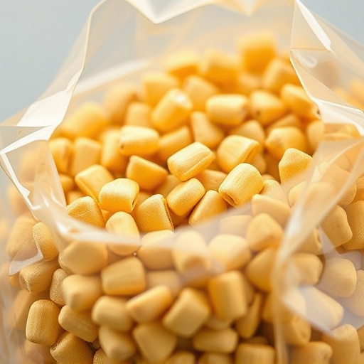 Close-up of premium sunflower hearts in bag