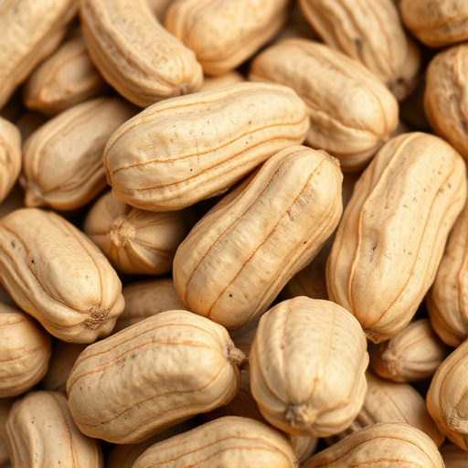Close-up of shelled peanuts for wildlife