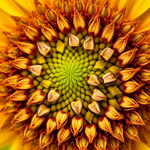 Close-up of shelled sunflower hearts