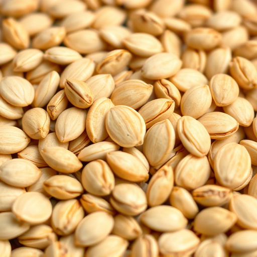 Close-up of shelled sunflower seeds