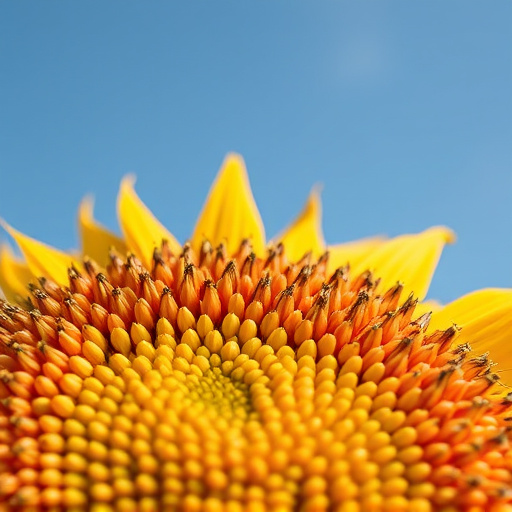 Close-up of sunflower and millet seeds