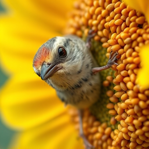 Close-up of sunflower bird seed