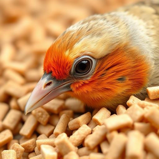 Close-up of wheat-free bird food