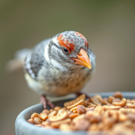 Close-up of wheat-free bird food