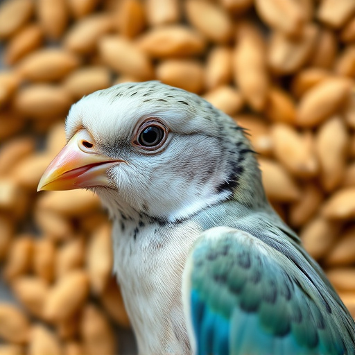 Close-up of wheat-free bird food