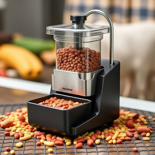 Compact feeder designed for clean feeding