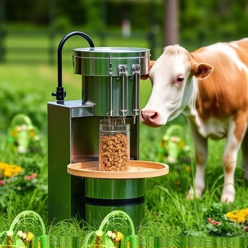 Compact feeder designed for clean feeding