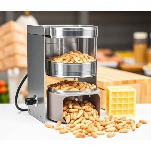 Compact feeder designed for clean feeding