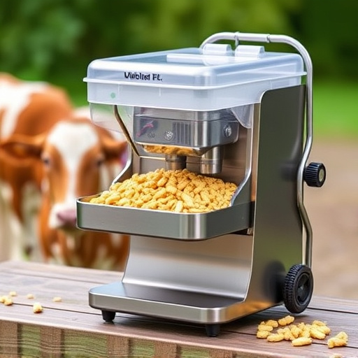 Compact feeder designed for clean feeding