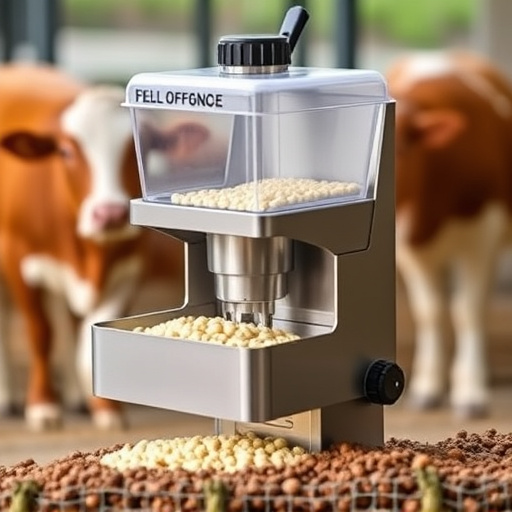 Compact feeder designed for clean feeding
