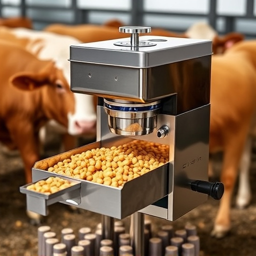 Compact feeder designed for clean feeding
