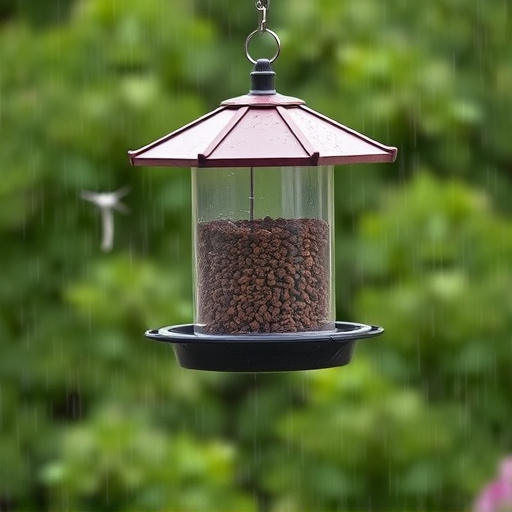Durable feeder against wind and rain