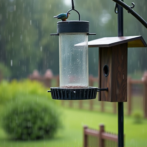 Durable feeder against wind and rain