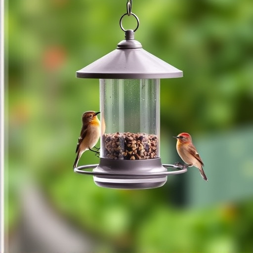 Easy-to-clean window bird feeder design