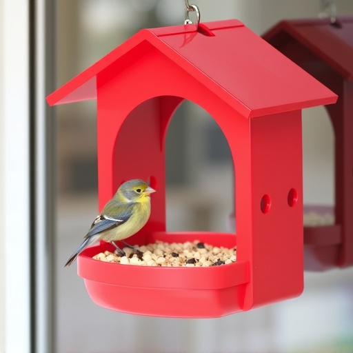 Easy-to-clean window bird feeder design