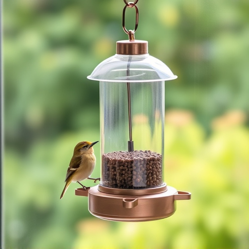 Easy-to-clean window bird feeder design