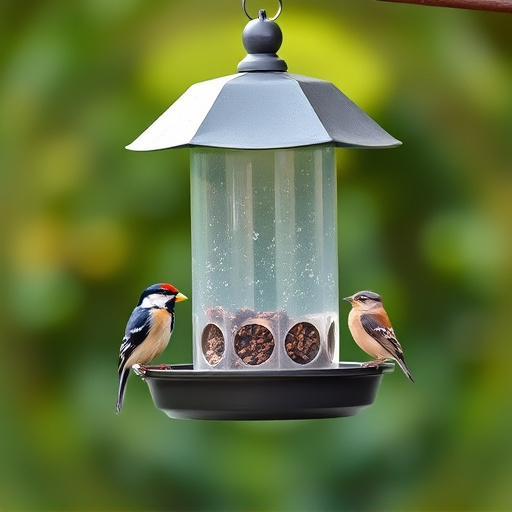 Economical bird feeder for backyard birds