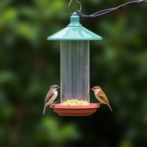 Economical bird feeder for backyard birds