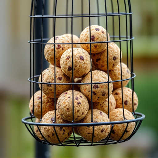 Boost Winter Bird Health with Fat Ball Feeders