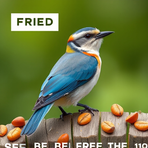 Free UK delivery banner on bird food