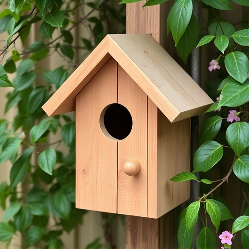 Garden bird box no longer in use