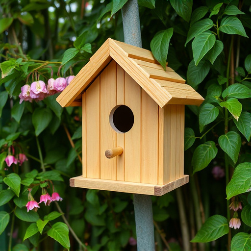 Garden bird box no longer in use