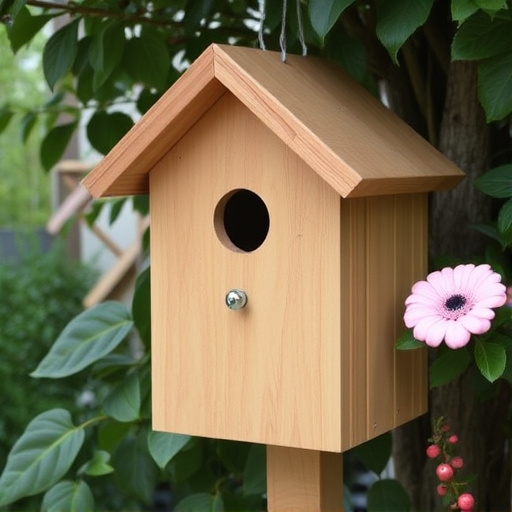 Garden bird box no longer in use