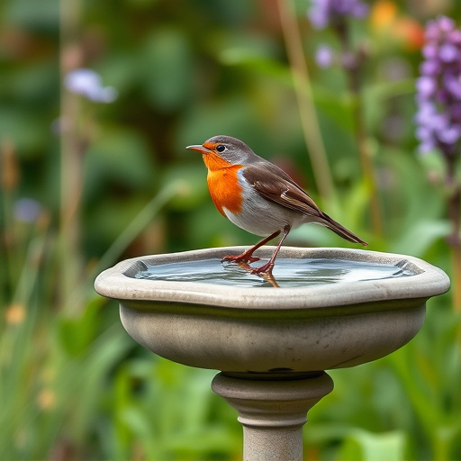 Attract Garden Birds: Design &amp; Maintain Bird Baths Effectively