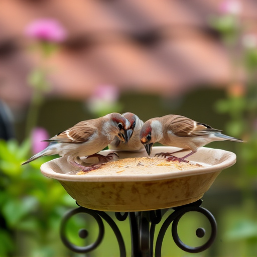 Boost Bird Feedings with a Covered Ground Feeder