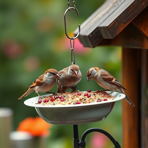 Elevate Bird Feeding: Roofed Feeders for Small Birds
