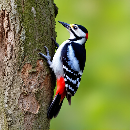 great-spotted-woodpecker-on-tree-trunk-640x480-72475863.jpeg