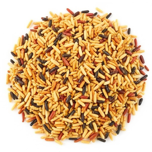 Heap of assorted bird seed mix