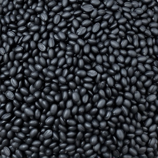 Heap of black oil sunflower seeds