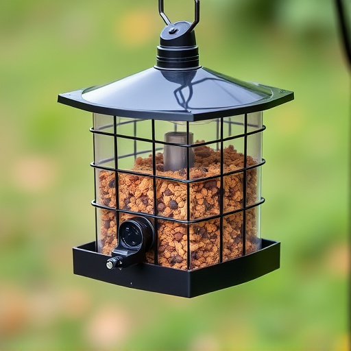 Heavy-duty feeder with locking mechanism