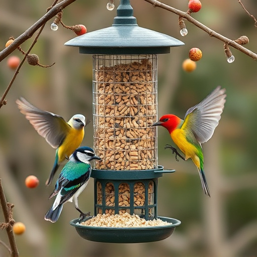 Home delivery of mixed bird feed