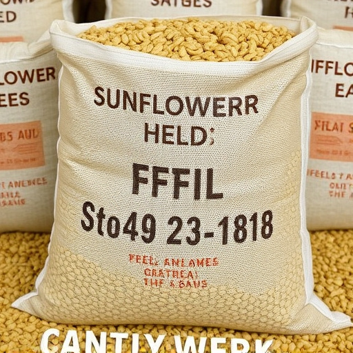 Large bulk sack of sunflower hearts