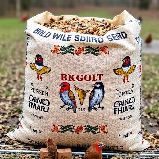 Large sack of mixed wild bird seed