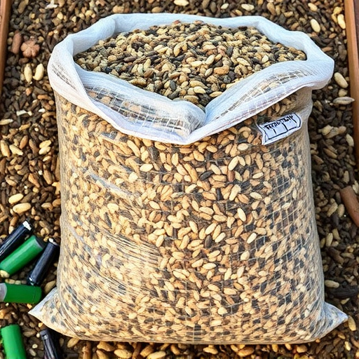 Large sack of mixed wild bird seed