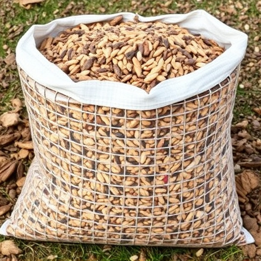 Large sack of mixed wild bird seed