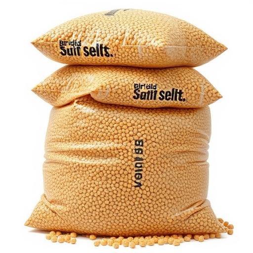 Large sacks of bird suet pellets
