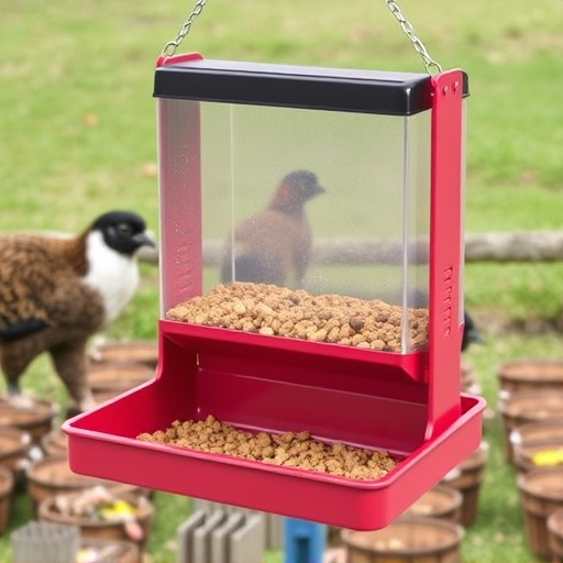 Lightweight feeder with open access tray