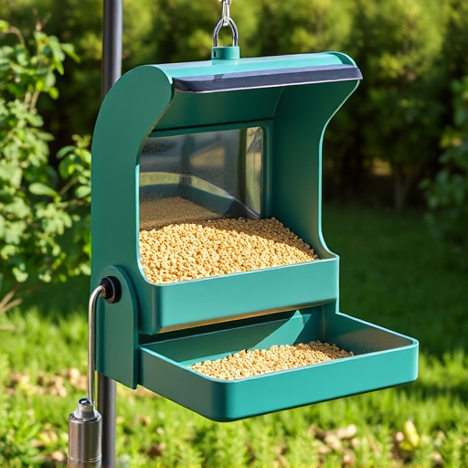 Lightweight feeder with open access tray