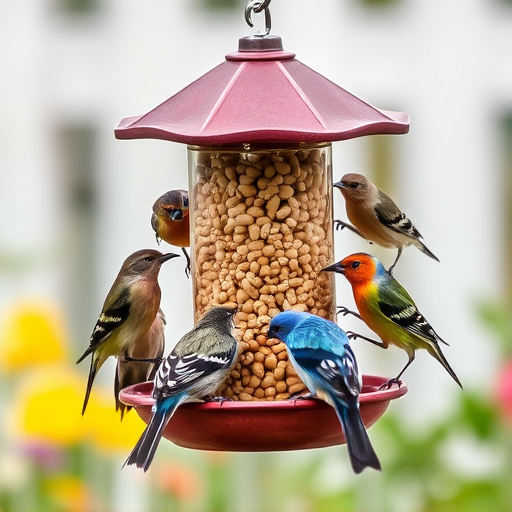 Feeding Garden Birds with Safe Nutty Treats