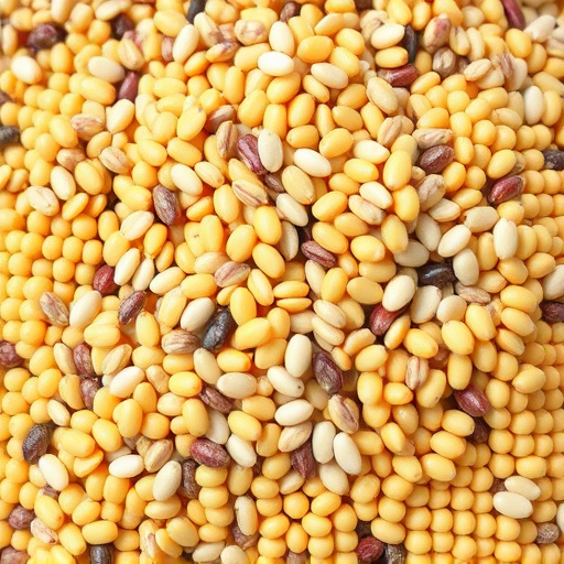Mixed seed blend with millet and maize