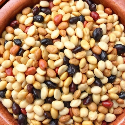 Mixed seeds without husks in feeder