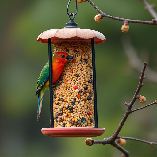 Mobile phone browsing bird seed deals